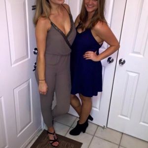 Bedazzled Jumpsuit S